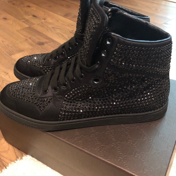 Gucci rare high tops rhinestones - Picture 3 of 4